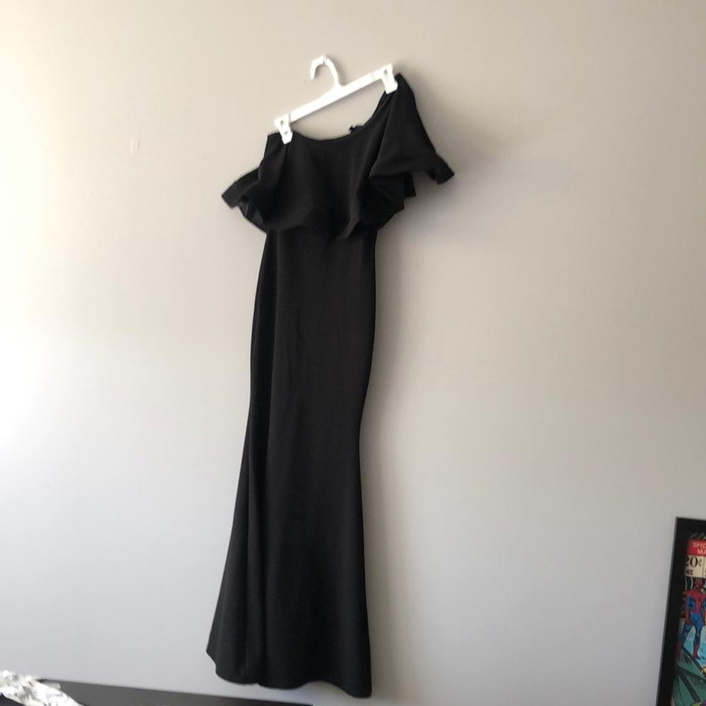 Black formal gown